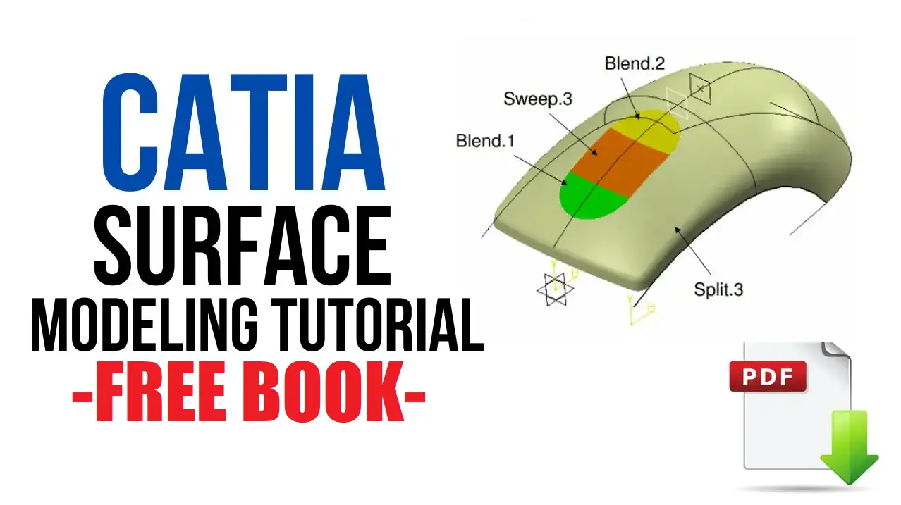 [Pdf] CATIA Surface Modeling Tutorial – Free Book