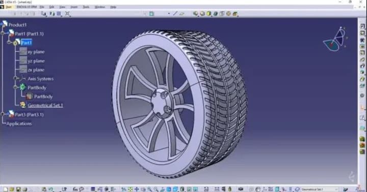 catia 3d model