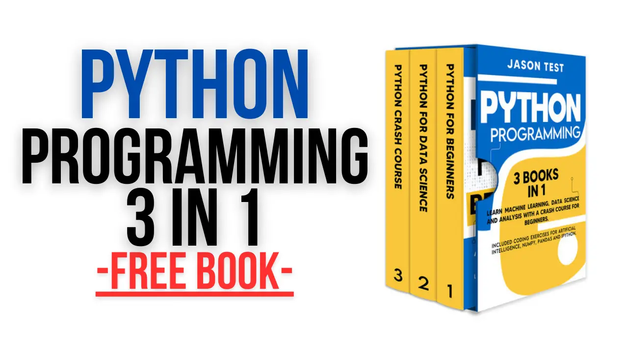 [PDF] Python Programming 3 Books in 1 - Free Book