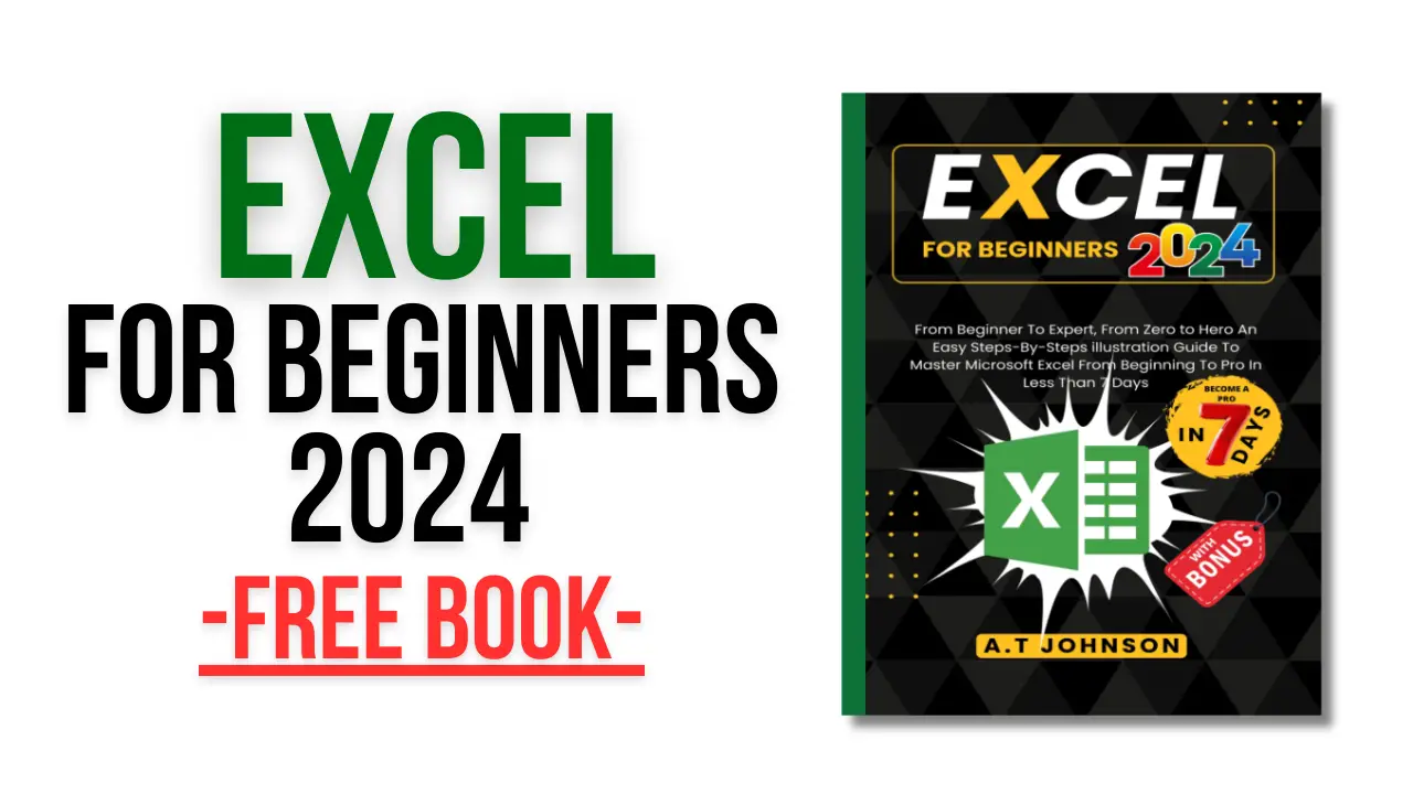 [Pdf] Excel For Beginners 2024 - Free Book