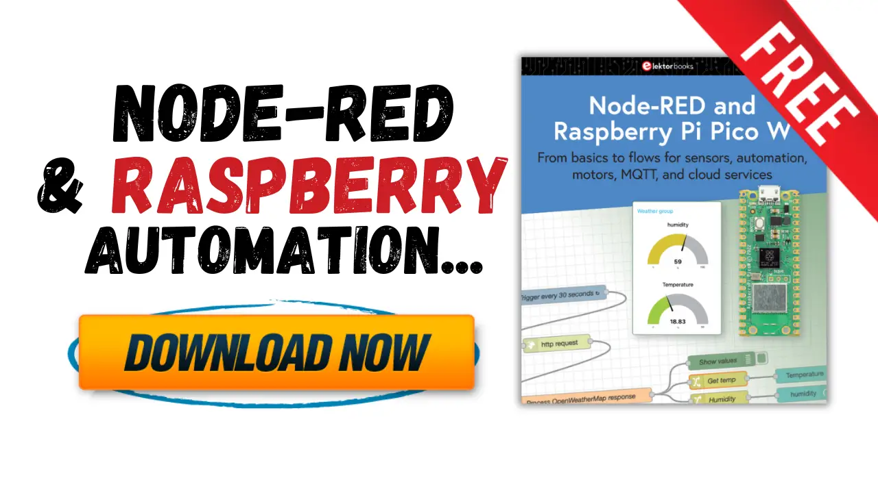 [PDF] Node-RED and Raspberry Pi Pico W by Peter Dalmaris - Free Book