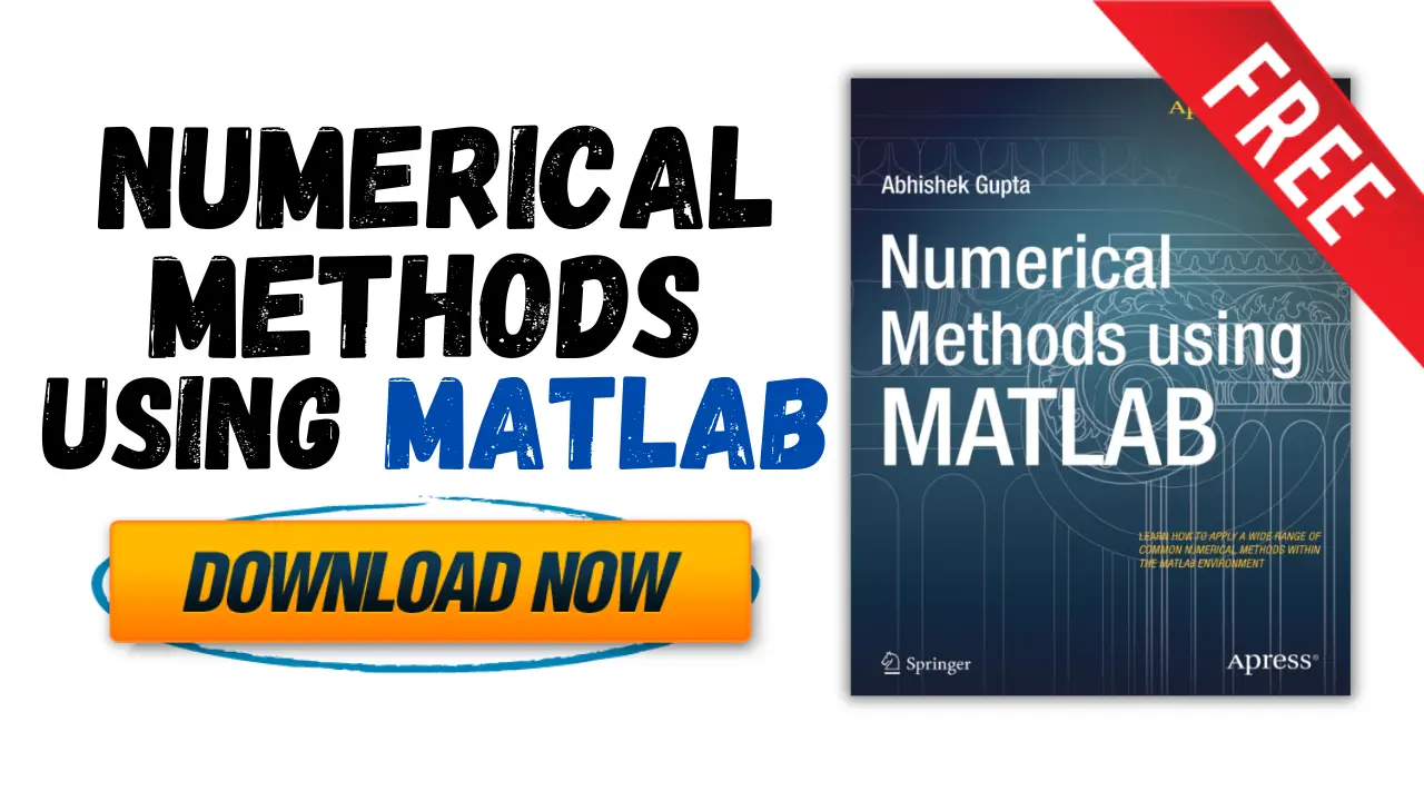 [PDF] Numerical Methods using MATLAB – Free Book