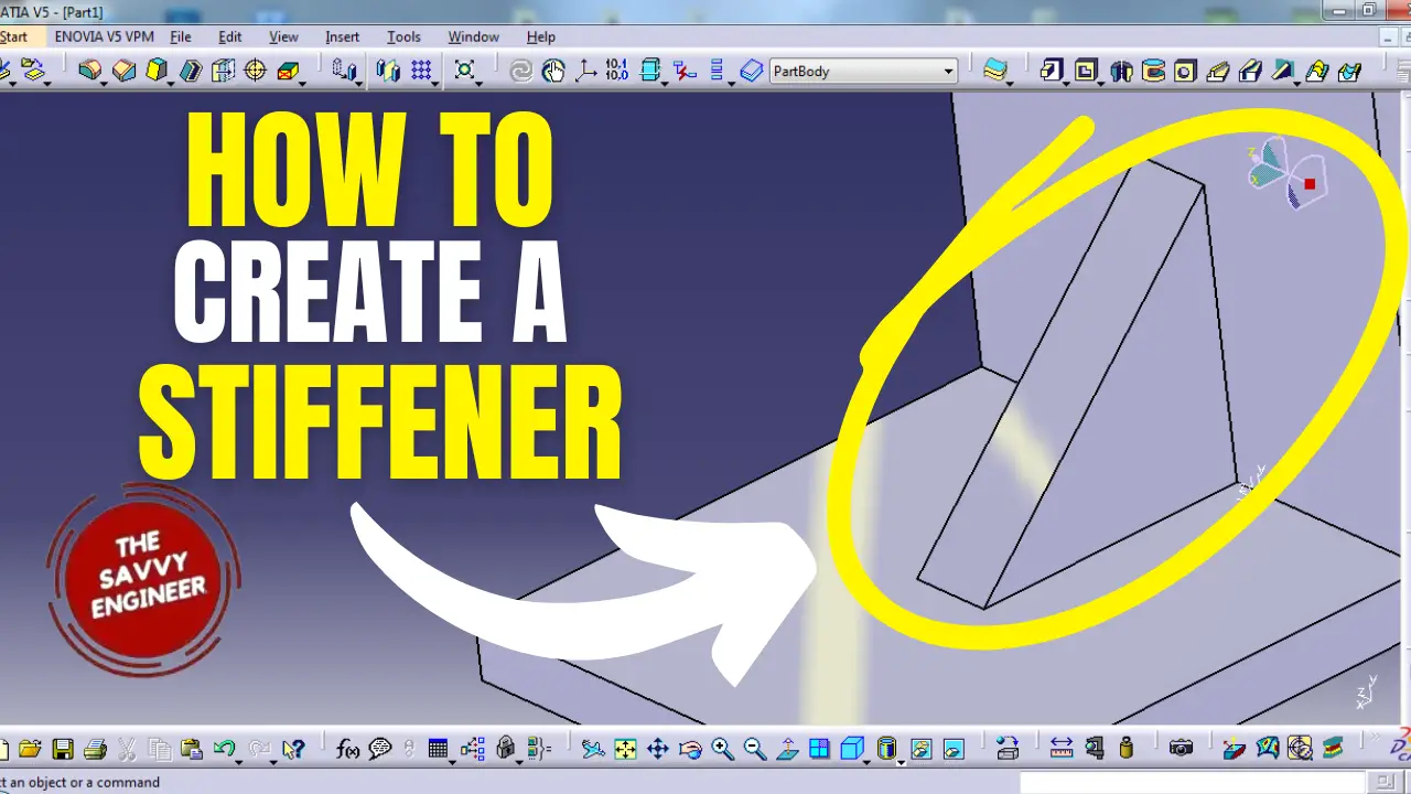 [Free CATIA 3D Model] – Stiffener