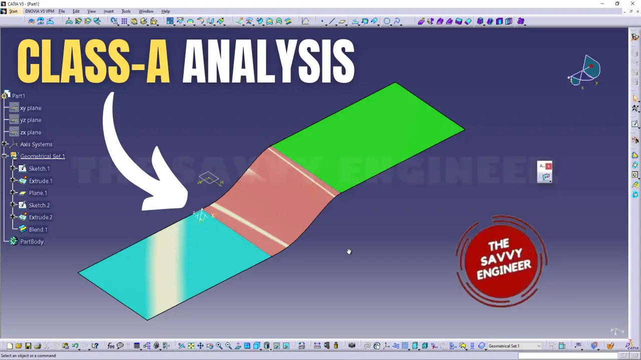 CATIA | Class-A Analysis Tutorial for Absolute Beginners