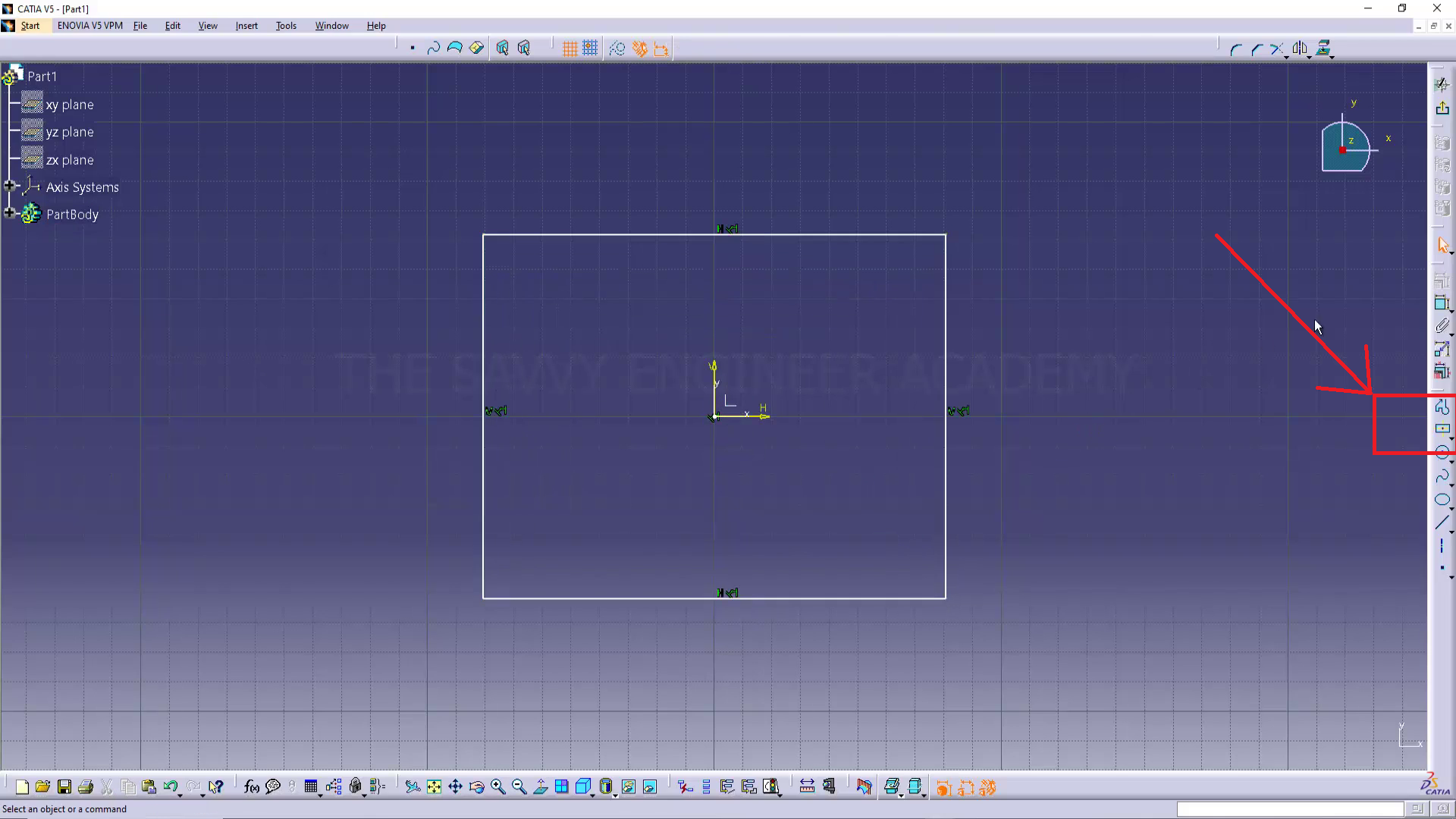 CATIA _ How to Create an Extrusion Not Normal to Sketch Plane (2025)