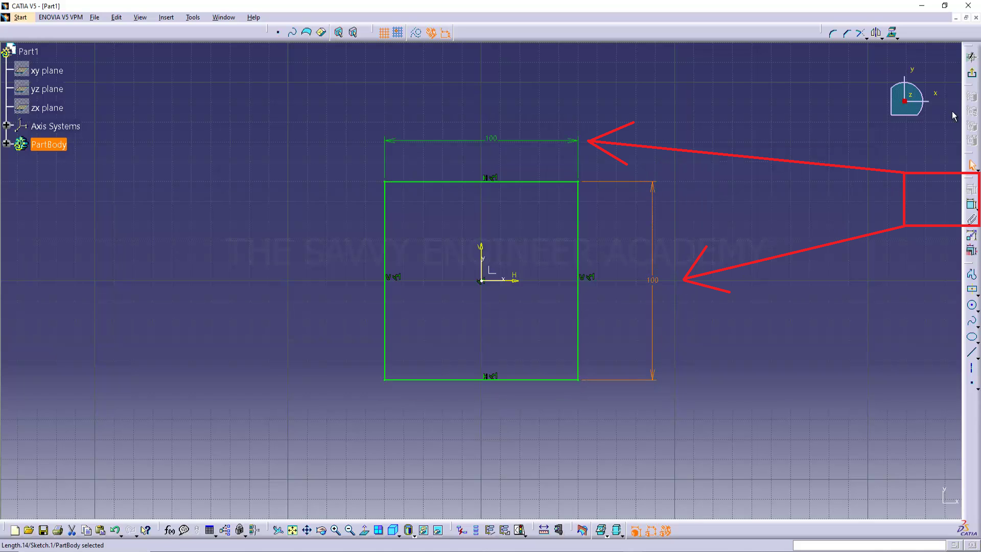 CATIA _ How to Create an Extrusion Not Normal to Sketch Plane (2025)