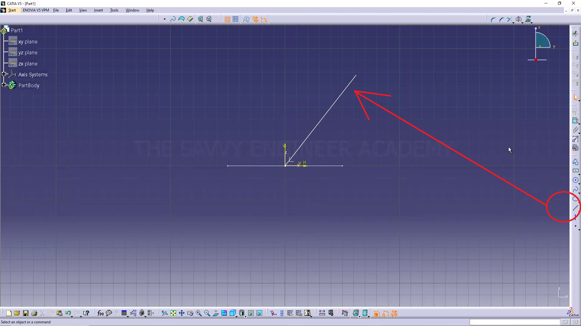 CATIA _ How to Create an Extrusion Not Normal to Sketch Plane (2025)
