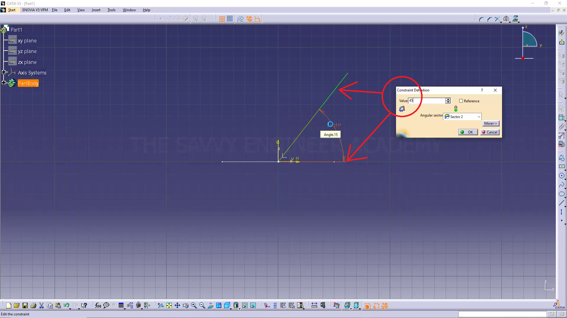 CATIA _ How to Create an Extrusion Not Normal to Sketch Plane (2025)