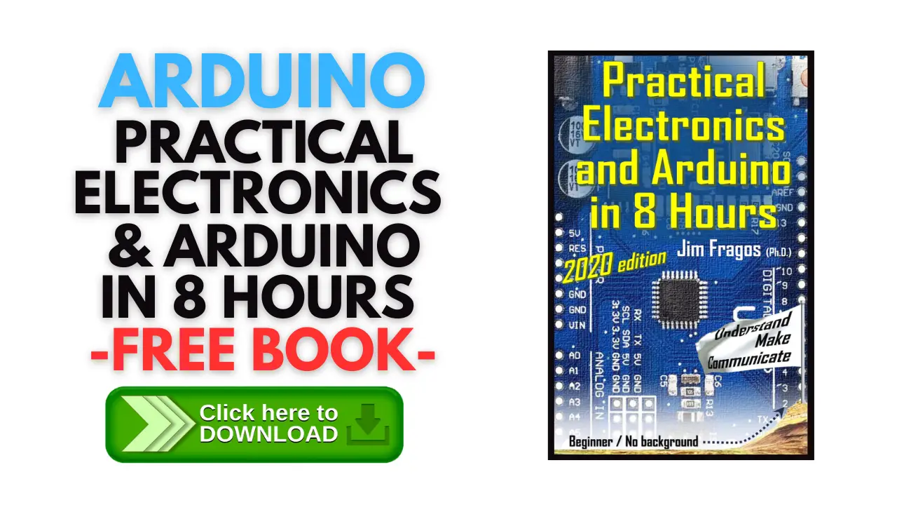 [PDF] Practical Electronics and Arduino in 8 Hours - Free Book