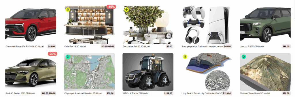 Top 5 Best Sites to Sell 3D Models for CATIA Designers