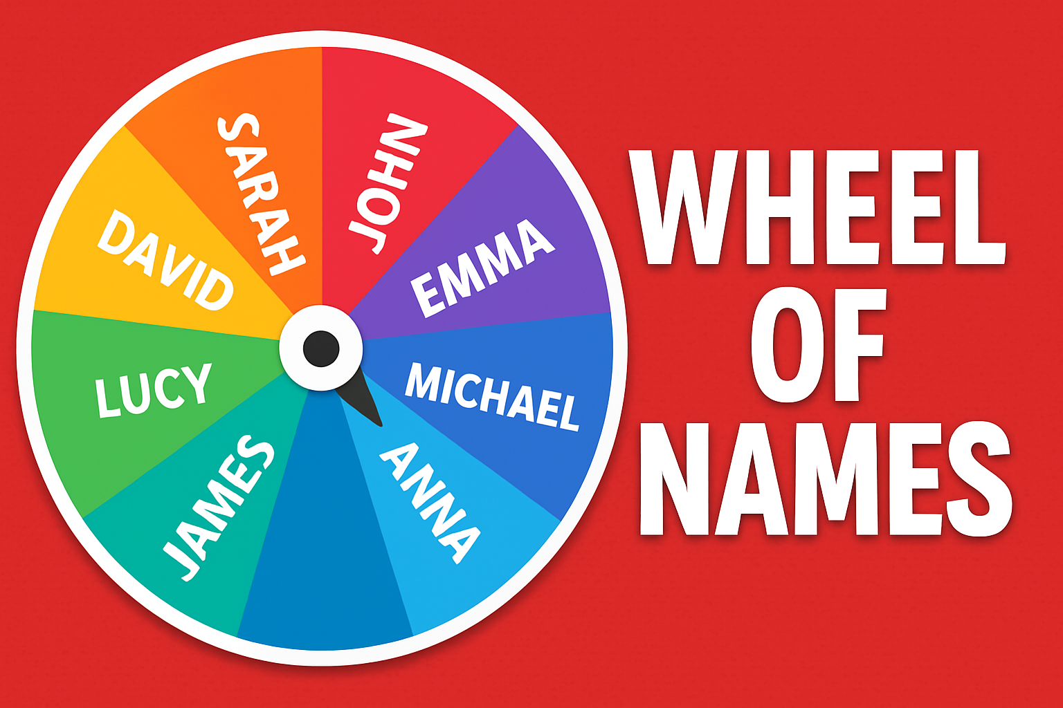 Free & Simple Wheel of Names | Random Name Picker