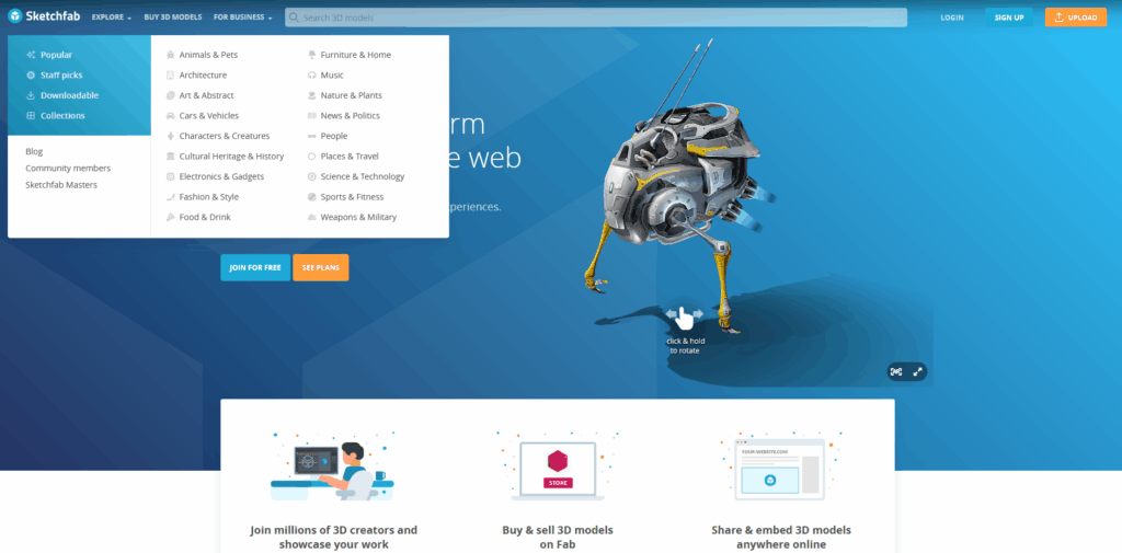 Top 10 Websites to Buy 3D Models and Boost Your Income