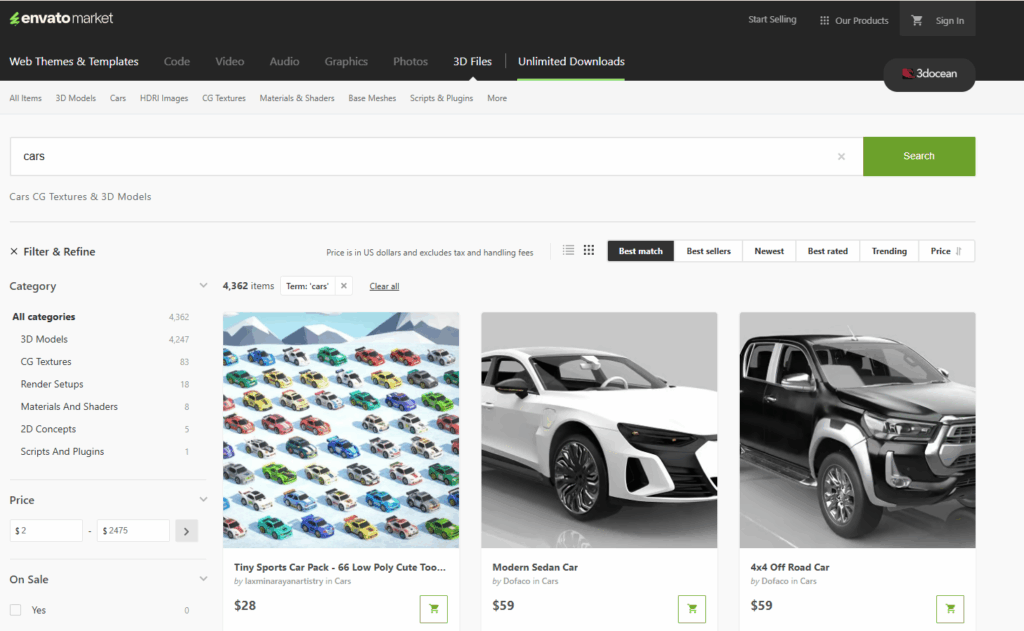 8 3d ocean SELLING 3D MODELS