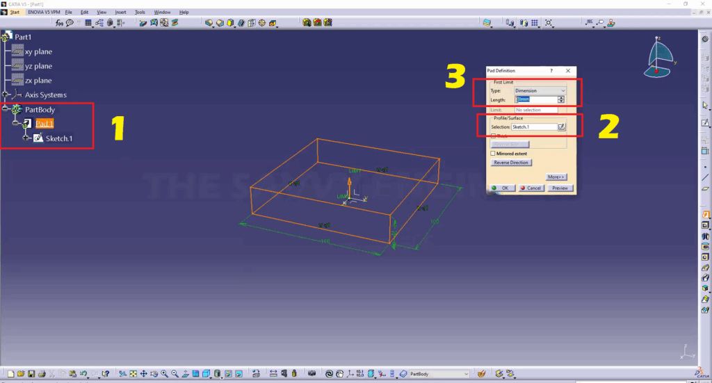 CATIA How to Cut a Solid With a Surface Like a Pro
