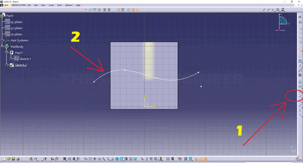 CATIA How to Cut a Solid With a Surface Like a Pro