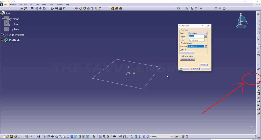 CATIA How to Cut a Solid With a Surface Like a Pro