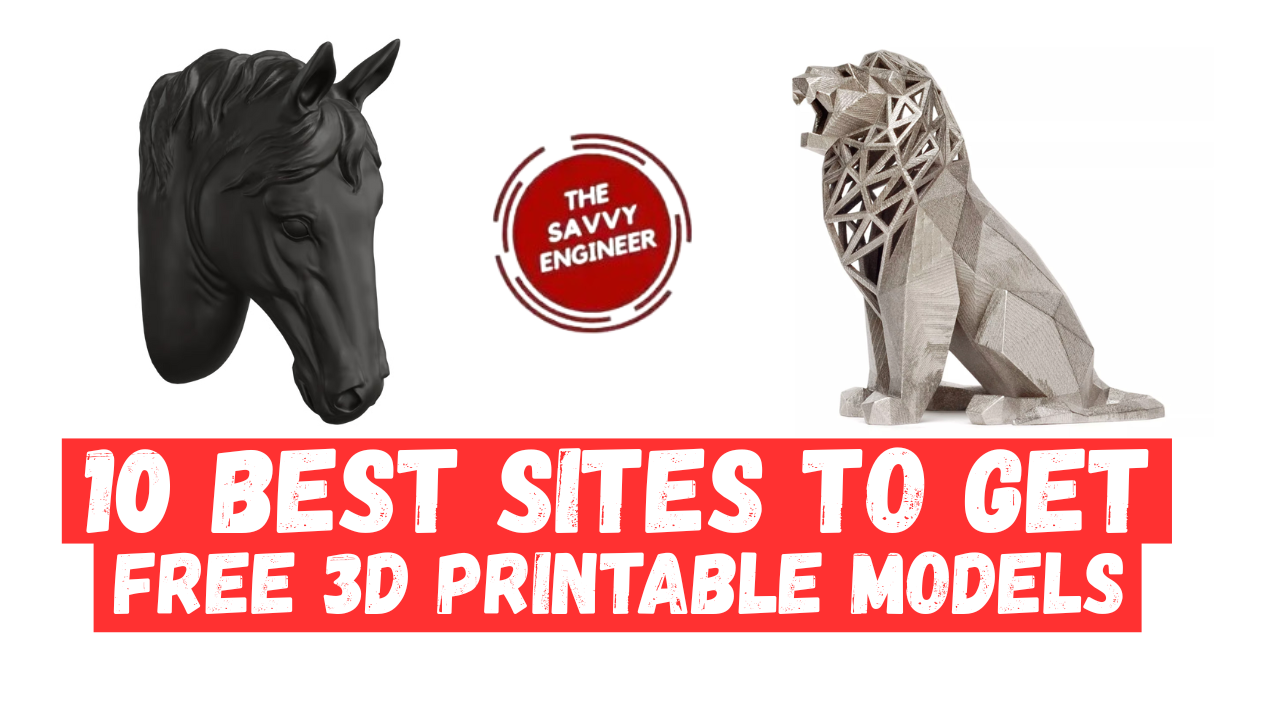 Top 10 Sites to Get Free 3D Printable Models Instantly