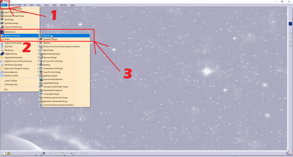CATIA How to Write a Text on a Piece