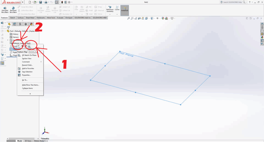 SolidWorks How to Write a Text on a Piece Like a Pro