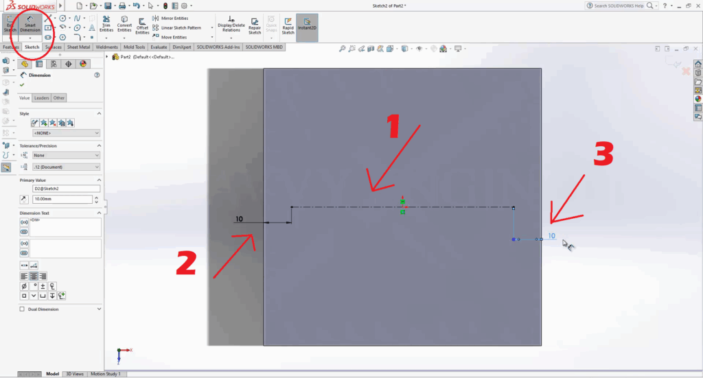 SolidWorks How to Write a Text on a Piece Like a Pro