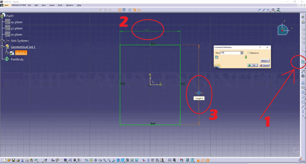 CATIA - How to Extrude a Part Face up to a Surface