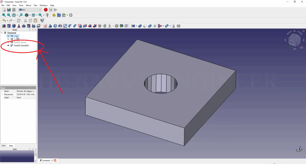 Freecad Reverse Engineering - from STL to Solid body