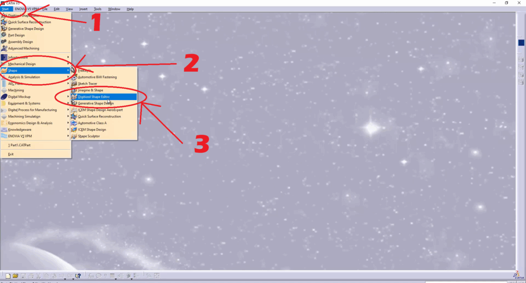 CATIA Reverse Engineering - from STL to Solid Body