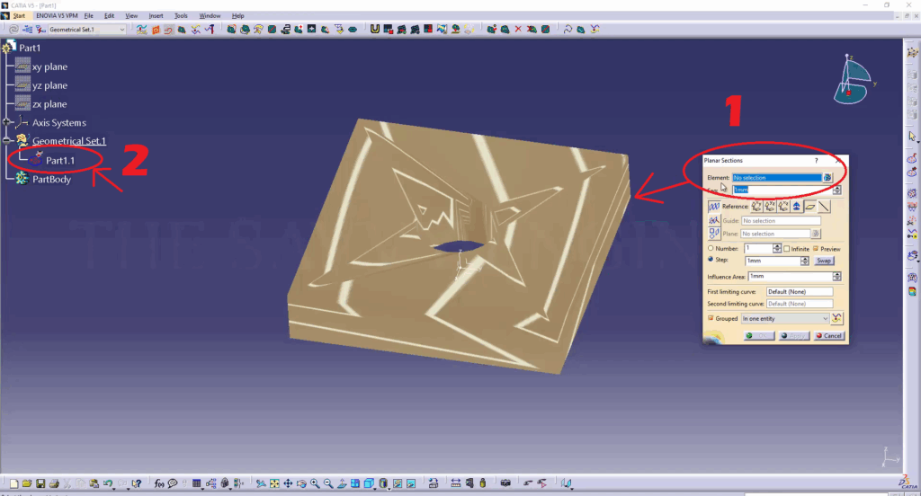 CATIA Reverse Engineering - from STL to Solid Body