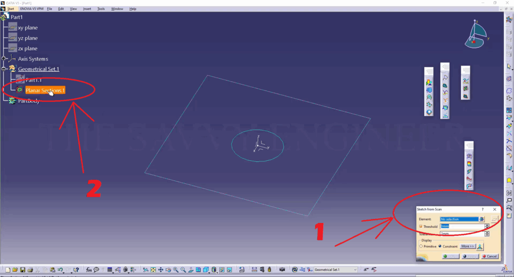 CATIA Reverse Engineering - from STL to Solid Body