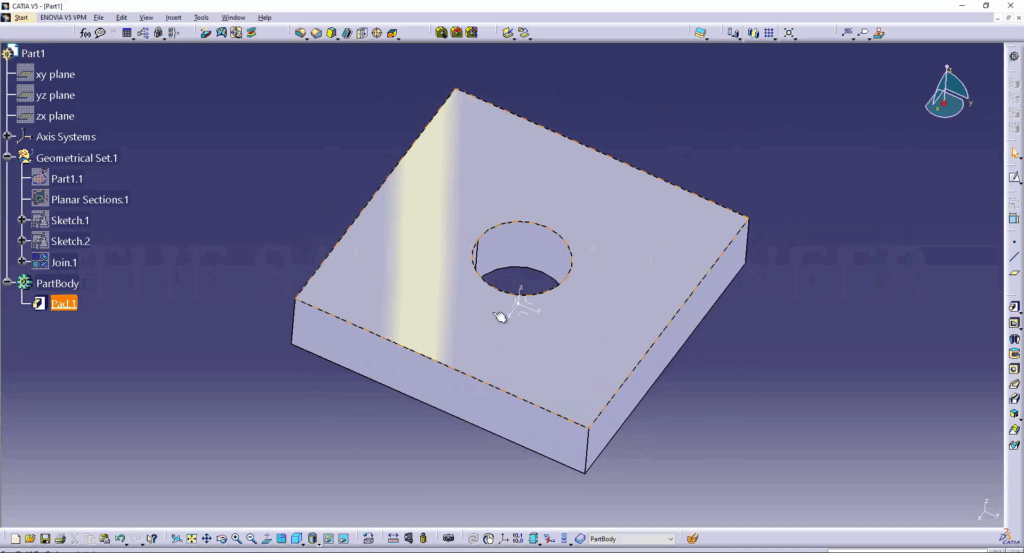 CATIA Reverse Engineering - from STL to Solid Body