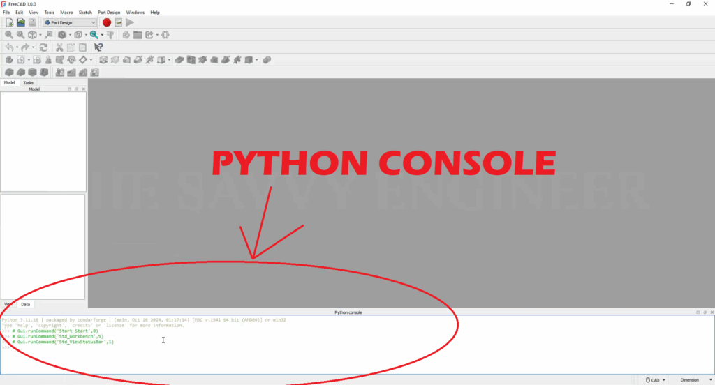 How to Design a Cube in FreeCAD using Python Script