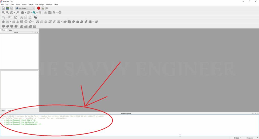 How to Design a Sphere in FreeCAD using Python Script