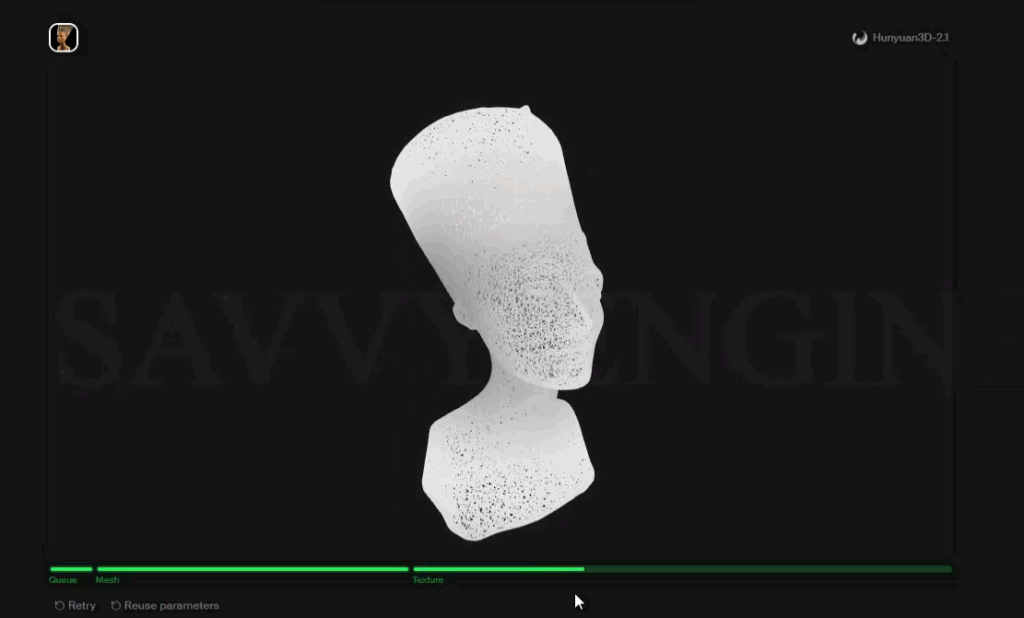 How to Design Nefertiti Bust using Free AI Tool