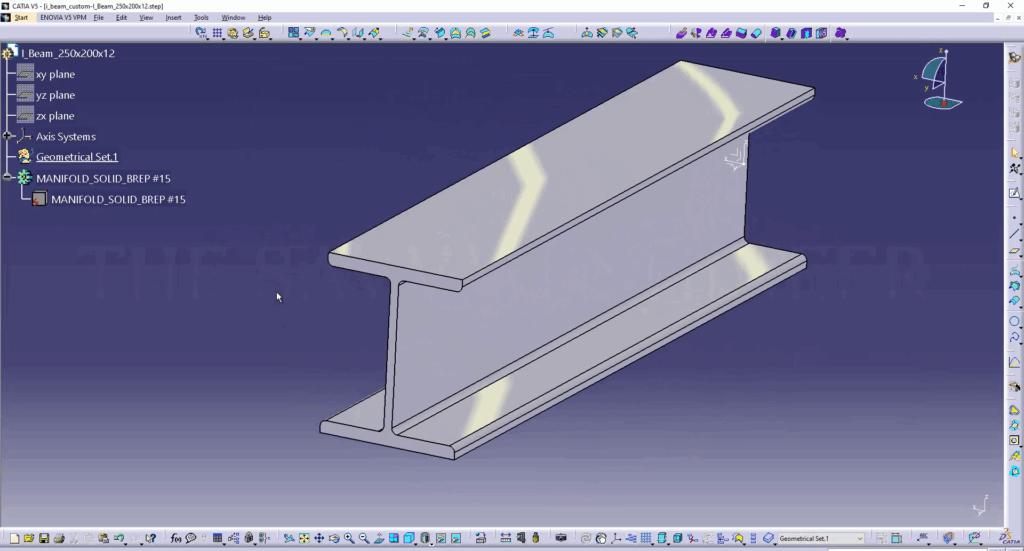 FreeCAD Editable I-Beam Profile using Python Script