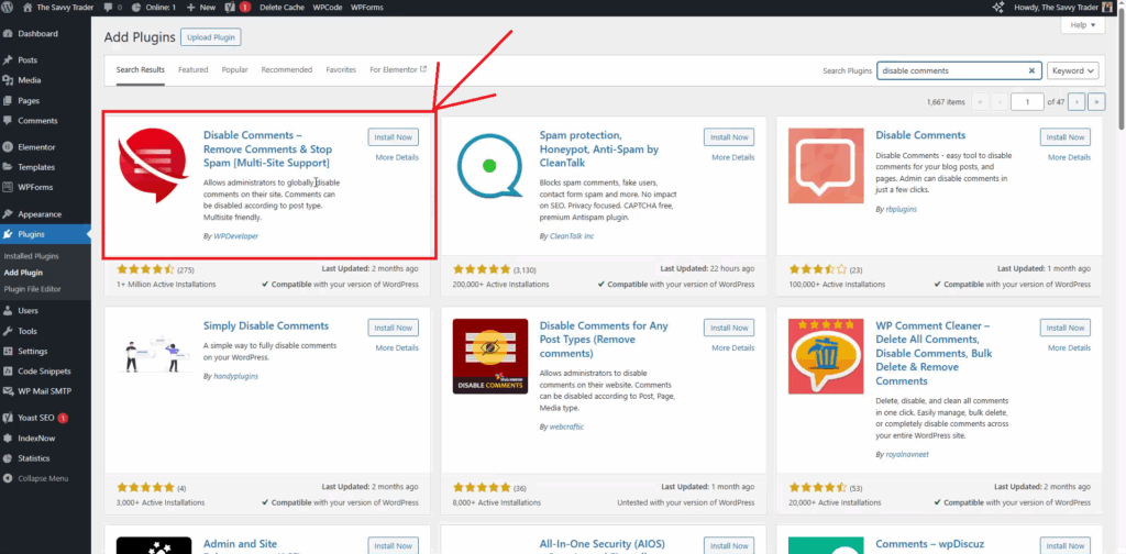 No More Spam! How to Disable Comments on WordPress