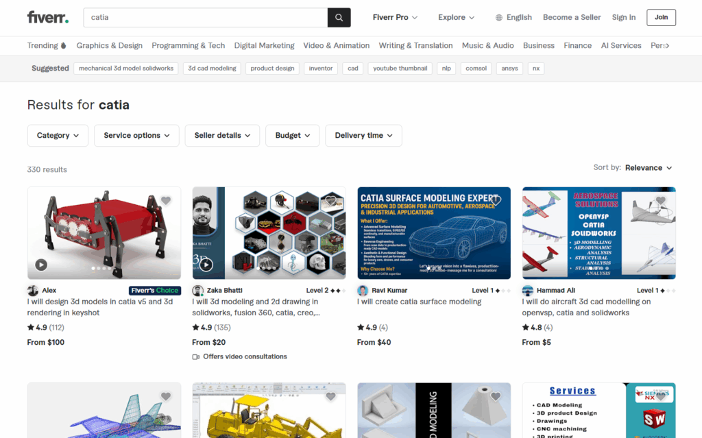 Top 5 Freelancing Sites Every CATIA User Should Know