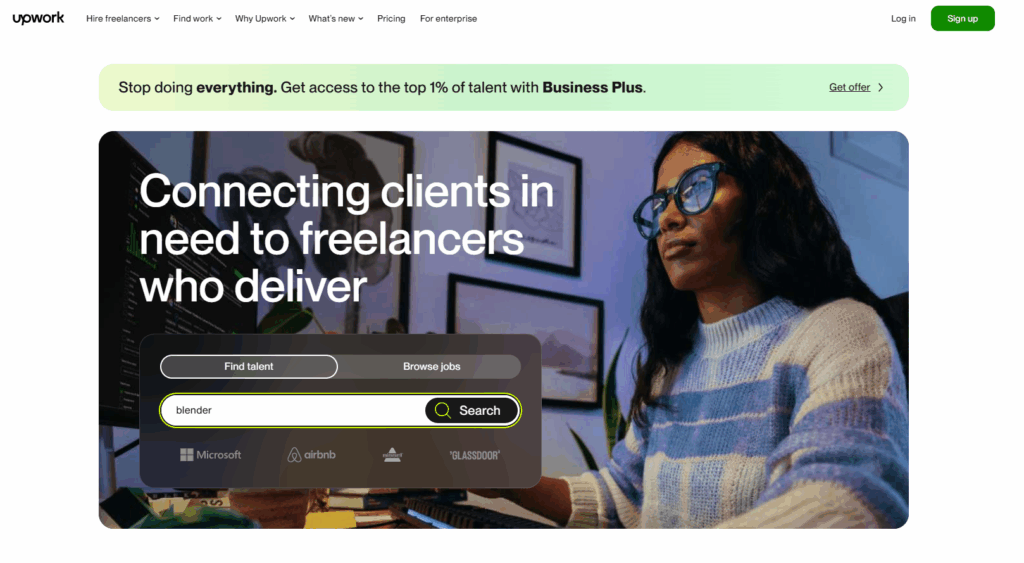 Top 5 Freelancing Sites for BLENDER Users
