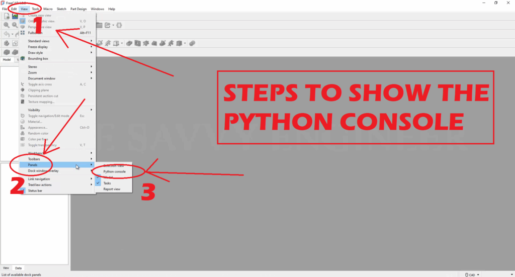 FreeCAD Editable T-Beam Profile using Python Script