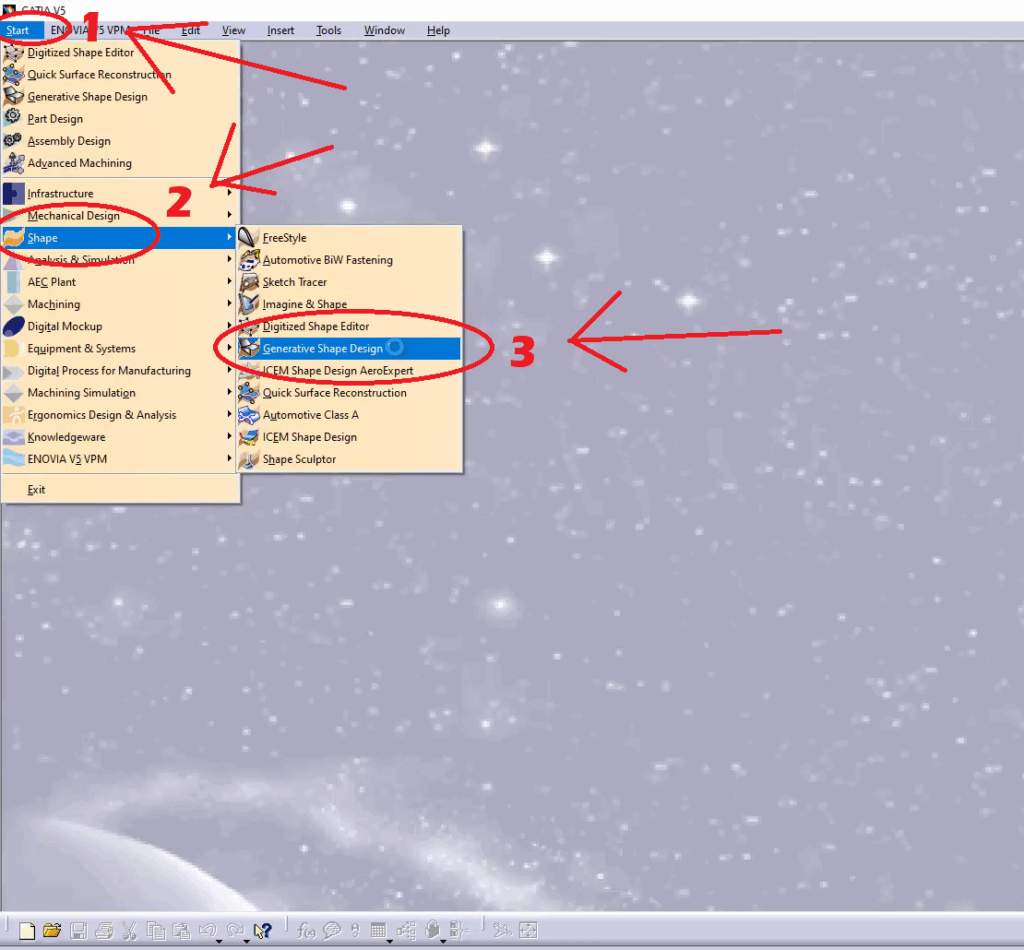 CATIA Surface Modeling How to Combine Two Sketches
