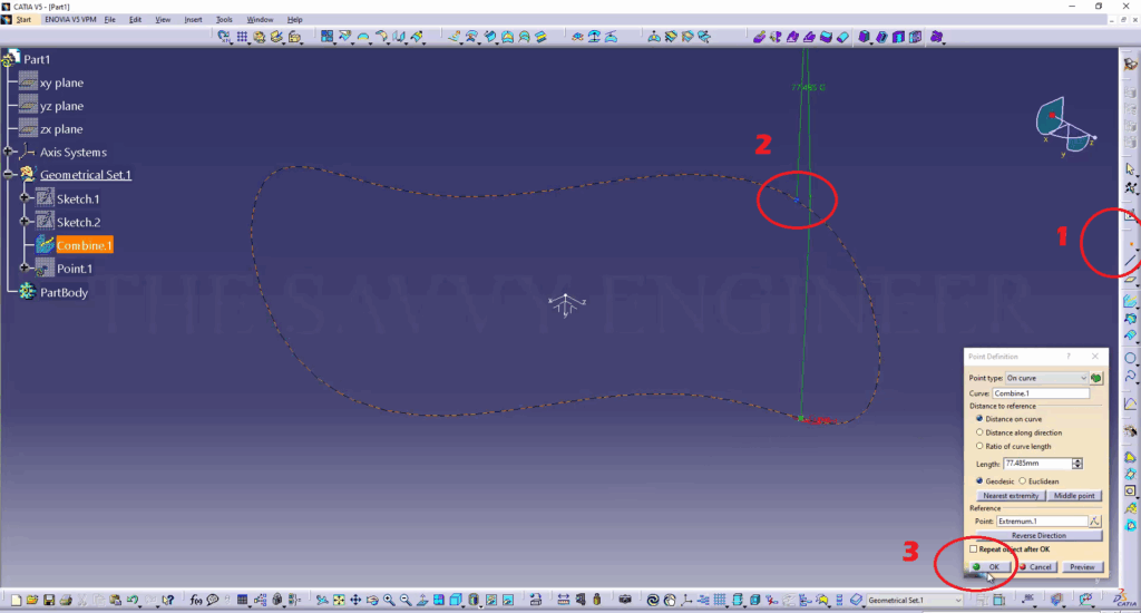 CATIA Surface Modeling How to Combine Two Sketches